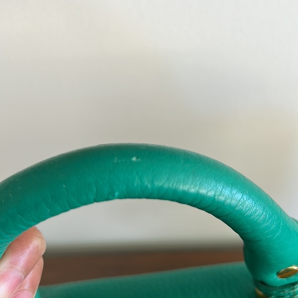 Rare Marc Jacobs Green Leather Backpack - Picture 11 of 11